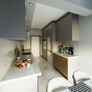 مشروع مفهوم الأسرة بالقرب من الطريق السريع TEM في كوتشوك جكمجه / اسطنبول