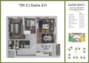 BAĞCILAR/İSTANBUL'DA AİLE KONSEPTLİ LÜKS PROJE