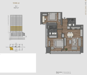 ONE OF THE MOST LUXURIOUS PROJECT OF NISANTASI IN SISLI/ISTANBUL