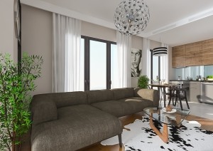 SUITABLE FOR RENTAL INVESTMENT AT THE HEART OF SISLI/ISTANBUL