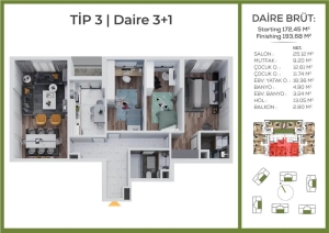 BAĞCILAR/İSTANBUL'DA AİLE KONSEPTLİ LÜKS PROJE