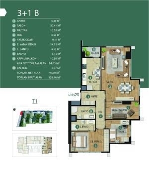 FAMILY CONCEPT PROJECT AND NEXT TO SEA IN KARTAL/ISTANBUL