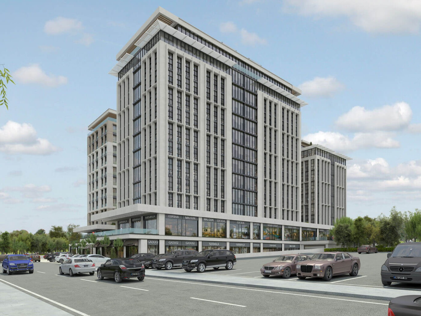 THE PROJECT ACROSS TO MARMARA PARK BEYLIKDUZU/ISTANBUL