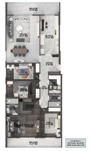 FAMILY CONCEPT PROJECT IN KUCUKCEKMECE/ISTANBUL