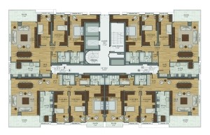 ÇENGELKÖY ORMAN İÇİNDE SATILIK LÜKS DAİRELER