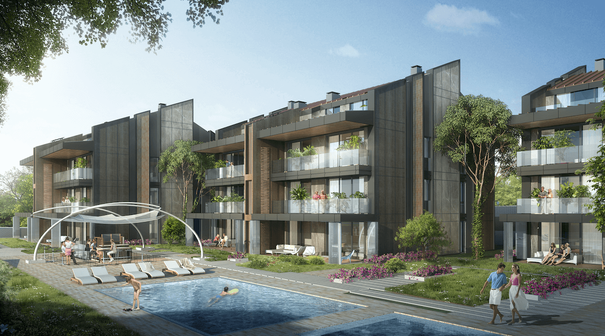 LUXURY LIVING NEAR THE FOREST IN CEKMEKOY