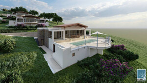 A GREAT VILLA CONCEPT PROJECT WITH MAGNIFICENT VIEW IN BODRUM/MUGLA