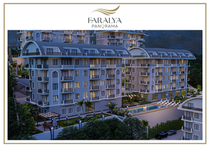 AWESOME PROJECT FOR COMFORTABLE LIFE WITH SEA VIEW IN ALANYA/ANTALYA