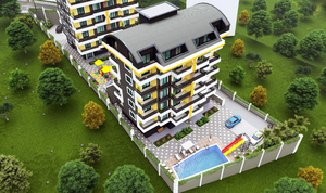 HIGH RENTAL INVESTMENT PROJECT IN ALANYA/ANTALYA