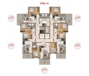 AWESOME PROJECT FOR COMFORTABLE LIFE WITH SEA VIEW IN ALANYA/ANTALYA